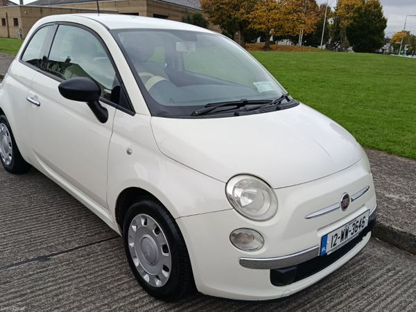 Fiat 500 Hatchback, Petrol, 2012, White