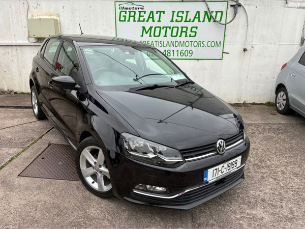 Volkswagen Polo Hatchback, Petrol, 2017, Black