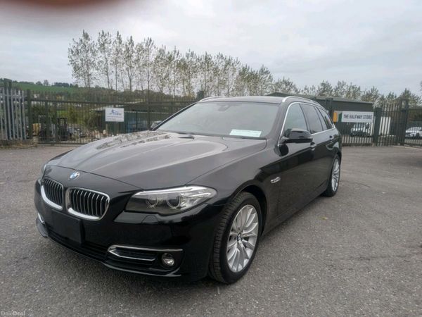 BMW 5-Series Estate, Diesel, 2016, Black