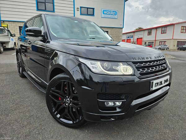 Land Rover Range Rover Sport SUV, Diesel, 2017, Black