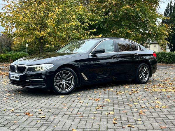 BMW 5-Series Saloon, Diesel, 2017, Black