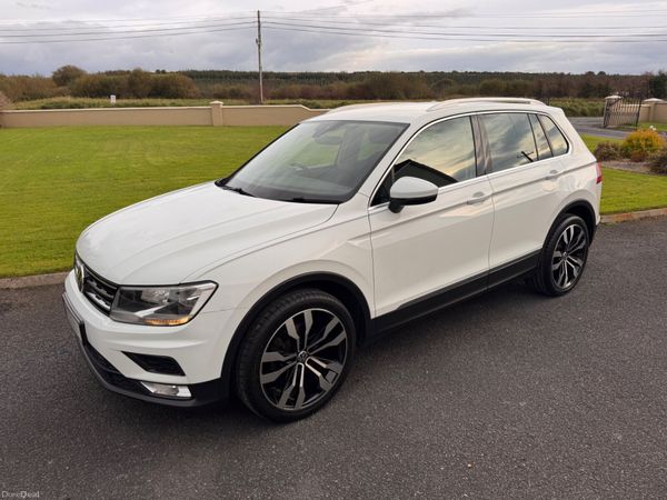 Volkswagen Tiguan SUV, Diesel, 2017, White