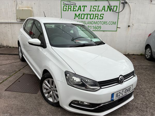Volkswagen Polo Hatchback, Petrol, 2016, White