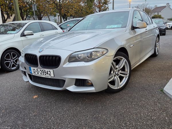 BMW 5-Series Saloon, Diesel, 2012, Silver