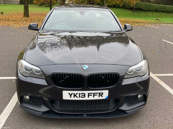 BMW 5-Series Saloon, Diesel, 2013, Grey
