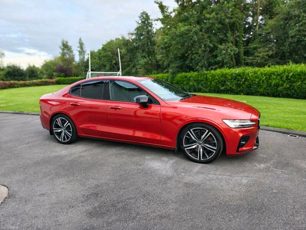 Volvo S60 Saloon, Petrol, 2019, Red