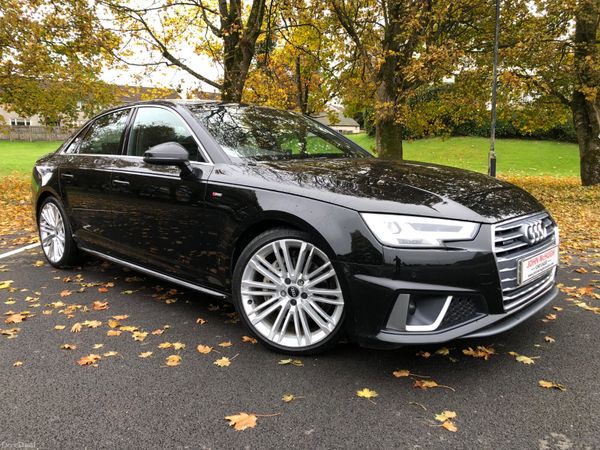 Audi A4 Saloon, Diesel, 2019, Black