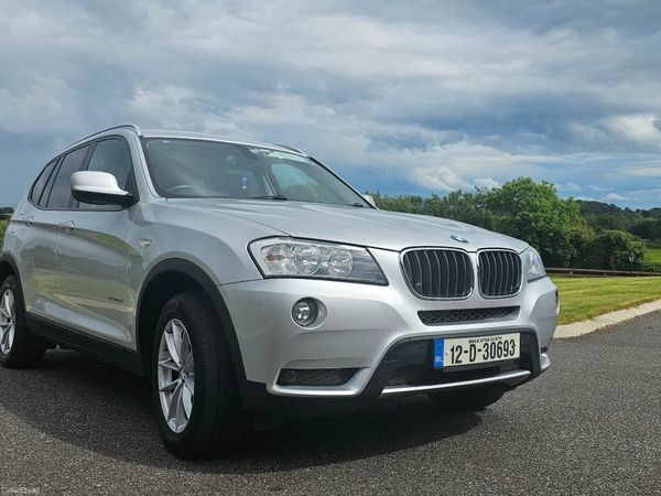 BMW X3 SUV, Diesel, 2012, Silver