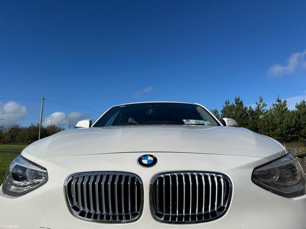 BMW 1-Series Hatchback, Petrol, 2015, White