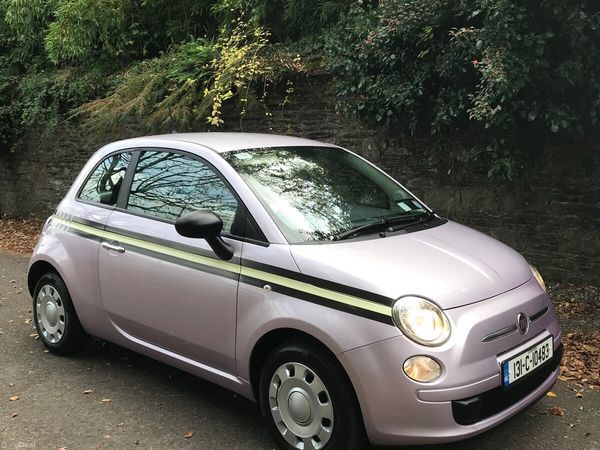 Fiat 500 Hatchback, Petrol, 2013, Pink