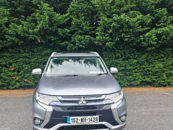 Mitsubishi Outlander SUV, Petrol Plug-in Hybrid, 2015, Grey