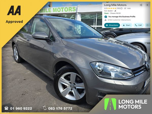 Volkswagen Golf Hatchback, Diesel, 2017, Grey