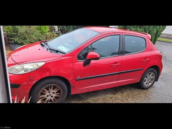 Peugeot 207 Hatchback, Petrol, 2008, Red