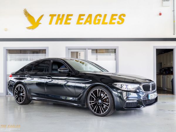BMW 5-Series Saloon, Diesel, 2017, Black
