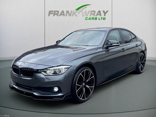 BMW 3-Series Saloon, Diesel, 2018, Grey