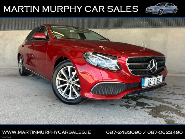 Mercedes-Benz E-Class Saloon, Diesel, 2019, Red