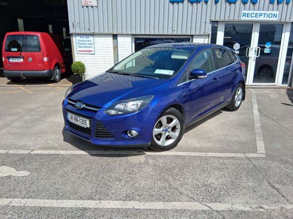 Ford Focus Hatchback, Diesel, 2014, Blue