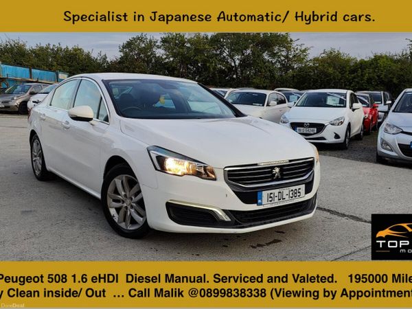 Peugeot 508 Saloon, Diesel, 2015, White