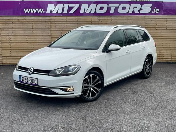 Volkswagen Golf Estate, Diesel, 2020, White
