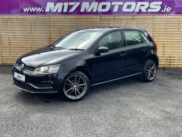 Volkswagen Polo Hatchback, Petrol, 2015, Black