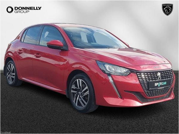 Peugeot 208 Hatchback, Petrol, 2021, Red