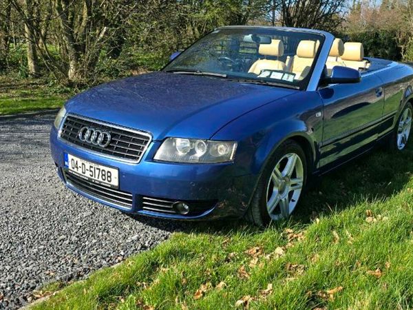 Audi A4 Convertible, Petrol, 2004, Blue