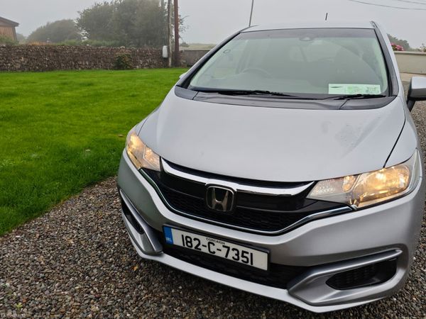 Honda Fit Hatchback, Petrol Hybrid, 2018, Silver