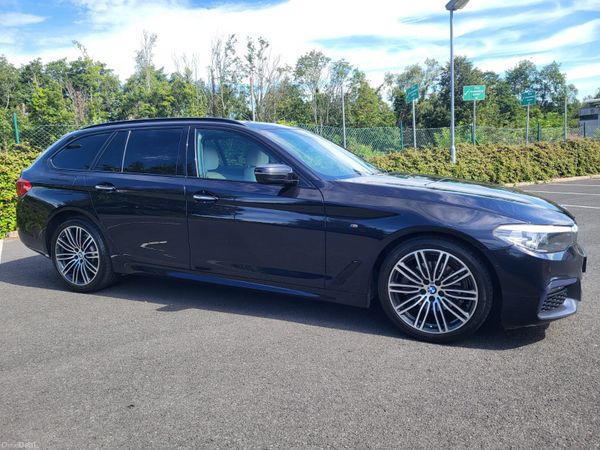 BMW 5-Series Estate, Diesel, 2018, Black