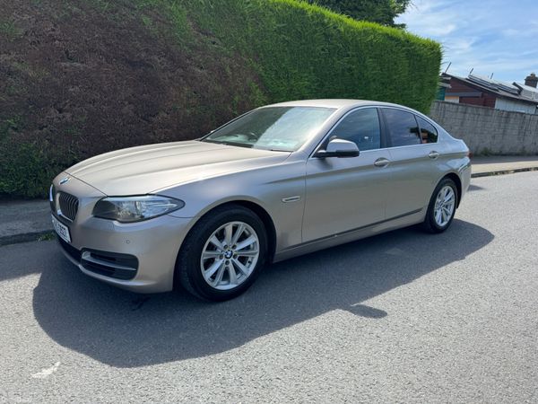BMW 5-Series Saloon, Diesel, 2014, Silver
