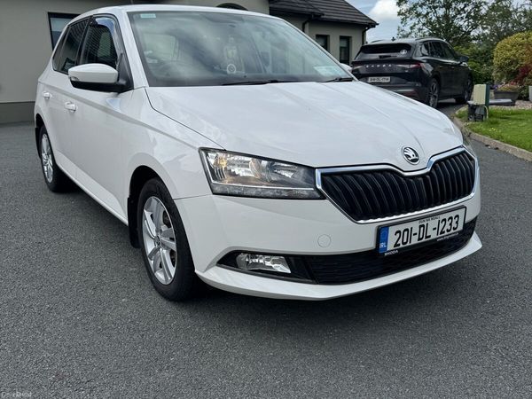 Skoda Fabia Hatchback, Petrol, 2020, White
