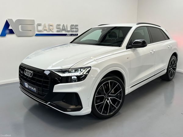 Audi Q8 SUV, Diesel Hybrid, 2023, White
