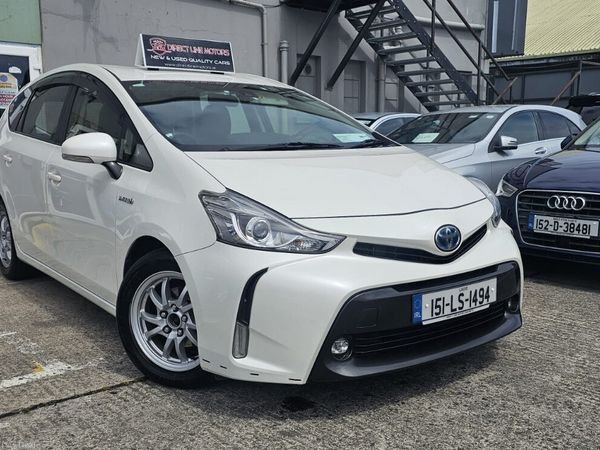 Toyota Prius MPV, Petrol Hybrid, 2015, White
