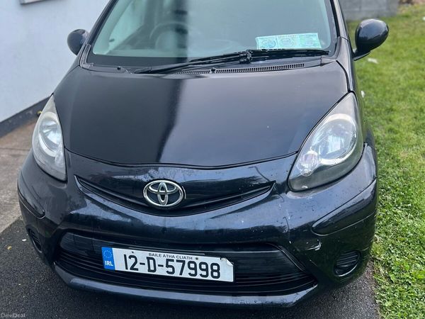 Toyota Aygo Hatchback, Petrol, 2012, Black