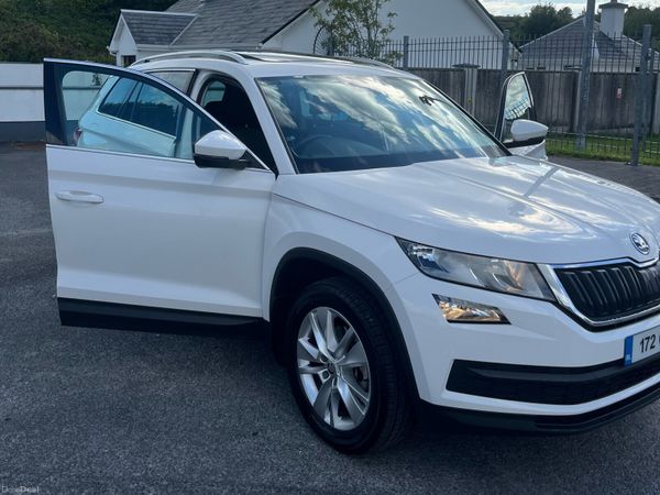 Skoda Kodiaq SUV, Petrol, 2017, White