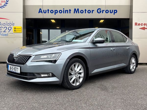 Skoda Superb Hatchback, Diesel, 2018, Grey