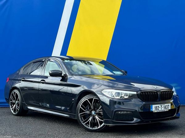 BMW 5-Series Saloon, Petrol Plug-in Hybrid, 2018, Black