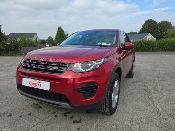 Land Rover Discovery Sport SUV, Diesel, 2018, Red