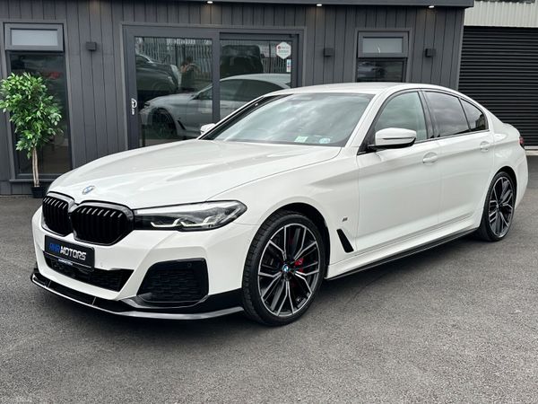 BMW 5-Series Saloon, Diesel, 2021, White
