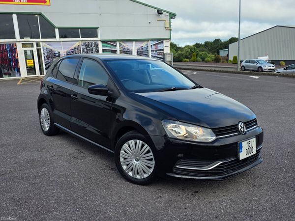 Volkswagen Polo Hatchback, Petrol, 2015, Black