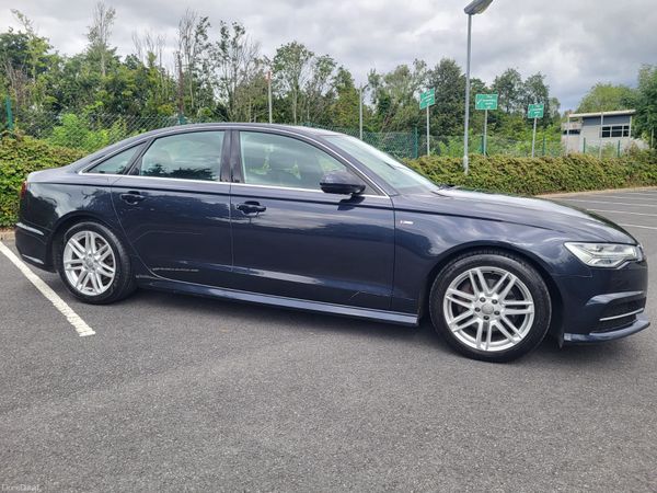 Audi A6 Saloon, Diesel, 2015, Blue