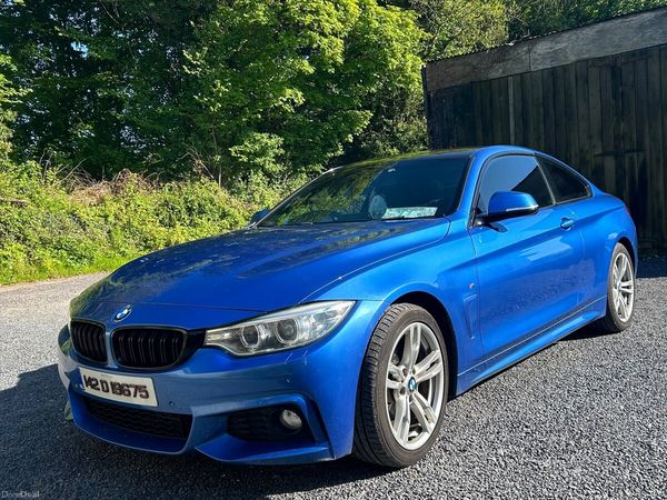 BMW 4-Series Coupe, Diesel, 2014, Blue