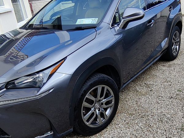 Lexus NX SUV, Petrol Hybrid, 2017, Grey