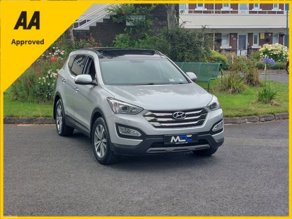Hyundai Santa Fe SUV, Diesel, 2016, Silver