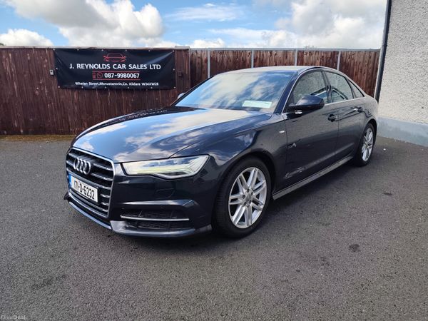 Audi A6 Saloon, Diesel, 2017, Blue