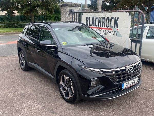 Hyundai Tucson SUV, Petrol Hybrid, 2021, Black