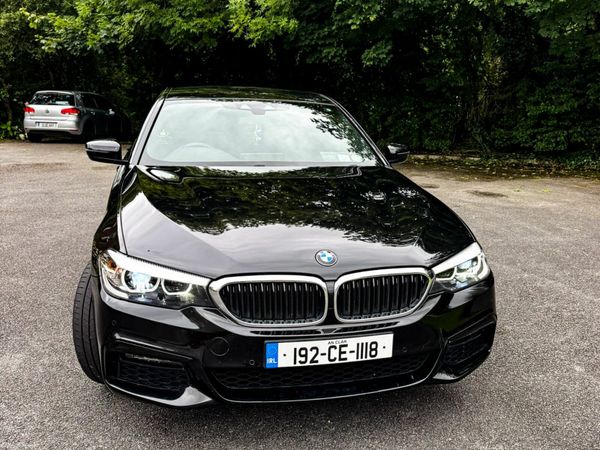 BMW 5-Series Saloon, Petrol Plug-in Hybrid, 2019, Black