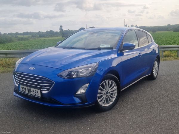 Ford Focus Hatchback, Petrol, 2022, Blue