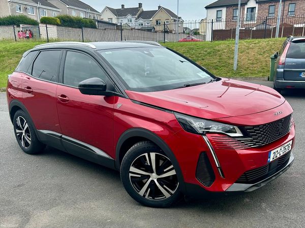 Peugeot 3008 MPV, Petrol Plug-in Hybrid, 2021, Red