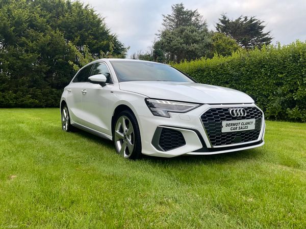 Audi A3 Hatchback, Petrol Hybrid, 2021, White