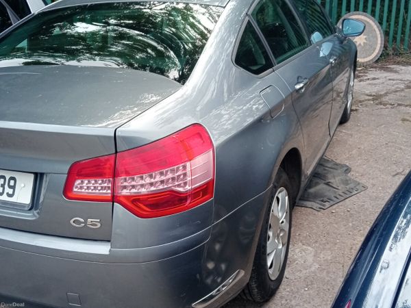 Citroen C5 Saloon, Diesel, 2010, Grey